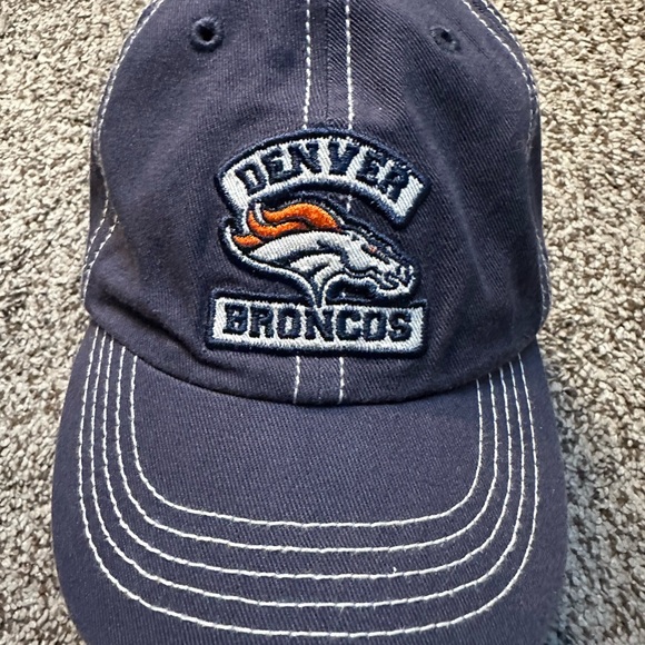 47 Brand Blue Denver Broncos Hat - Picture 1 of 4